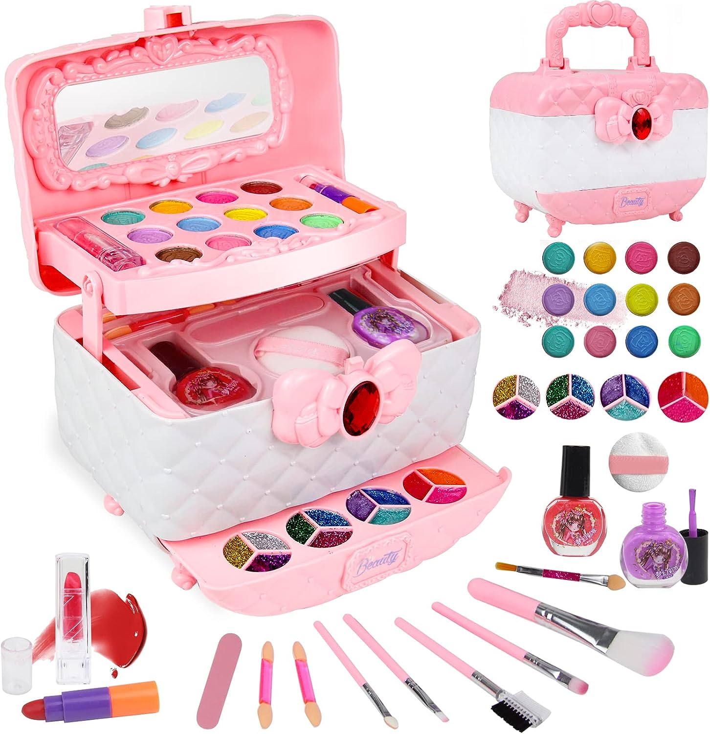 Kids Washable Makeup Beauty Kit – Ashbtop