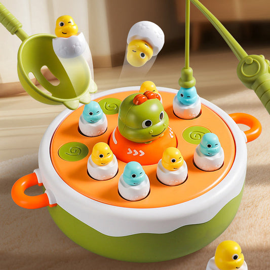 Dinosaur Fishing Game Toy for Kids