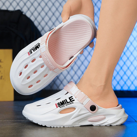 Men's Casual Breathable Adjustable Heel Strap Shoes