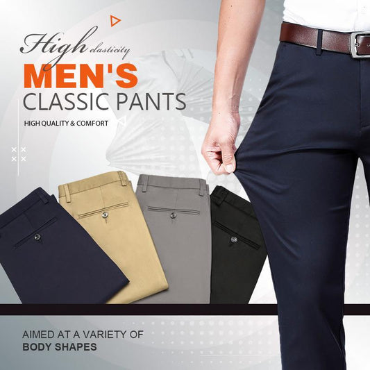 Men's High Stretch Classic Pants(Buy 2 Free Shipping)
