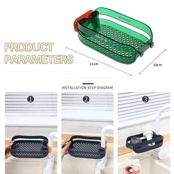 2 in 1 Home Sink Organizer-4