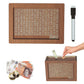 ✨Teach children to save from an early age——Cash Vault Wooden Savings Box