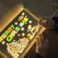 🎄 THE MOST AMAZING CHRISTMAS GIFT! 💡50% OFF!🎅❤️LED Acrylic Message Board with Stand – USB Powered Light-Up Writing Board with 7 Colour Pens 🖍️