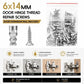 🛠️BUY MORE SAVE MORE🔩Self Drilling Drywall Anchors with Screws Kit💪Easy Install Wall Fixing Accessories