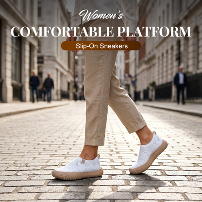 📢📢50% OFF !! ⏰Comfortable Platform Sneakers with Hidden Heel