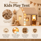 🏰 44% OFF NOW! ⏰ Children's Play Tent Castle – Spacious & easy to set up – Breathable fabric ✨🧸