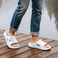 helps improve blood circulation🏖️Non-Slip Thick Sole Cloud Slides for Men