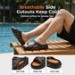 helps improve blood circulation🏖️Non-Slip Thick Sole Cloud Slides for Men