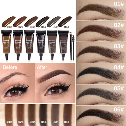 💁‍♀️🌿 Vegan Brow Tint Gel – 16H Waterproof, Smudge-Proof, Natural Look – Flawless Brows All Day! ✨