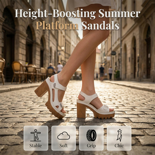 Women's Summer Platform One-Strap Sandals ☀️