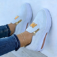 💥"Orthopedic shoes for women with natural design 🌿👣 – Help your feet breathe!"