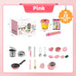 🎁The Best Gift🍳Children's Real Cooking Mini Kitchen Toys - 22 PCS Set