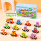 🚗🔤54% OFF 🔥HOT SALE - Numbers And Letters Magnetic Train Puzzle Wooden Toy Car