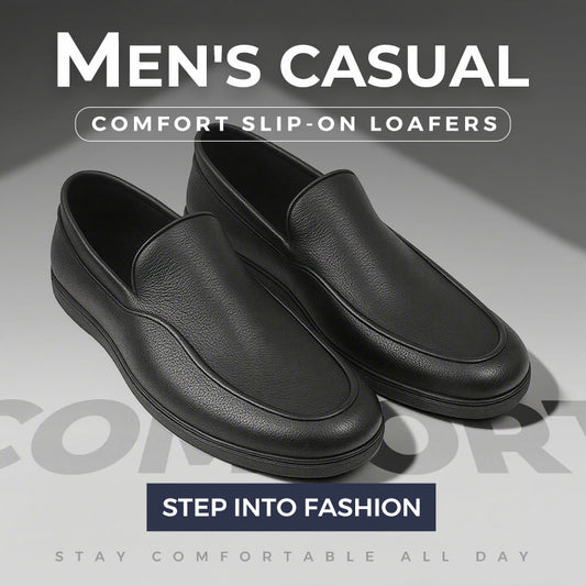 ✨All-day Comfort✨Men’ s Casual Wide Breathable Slip-on Loafers