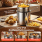 🔥Hot Sale🔥304 Stainless Steel Multifuntional Fryer