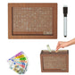 ✨Teach children to save from an early age——Cash Vault Wooden Savings Box
