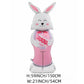 🐰Giant 3D Standing Bunny Balloon Self-Supporting Festive Cheer