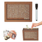 ✨Teach children to save from an early age——Cash Vault Wooden Savings Box
