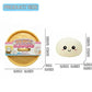 Glitter Dumpling Squishy Steamer Blind Box Surprise Squeeze Fun