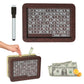 ✨Teach children to save from an early age——Cash Vault Wooden Savings Box