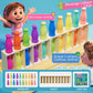 Baby Memory Matching Game, 10 Drink Bottle Pairs Toy, Color Recognition & Cognitive Development, Interactive Parent-Child Fun Activity