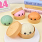 Glitter Dumpling Squishy Steamer Blind Box Surprise Squeeze Fun
