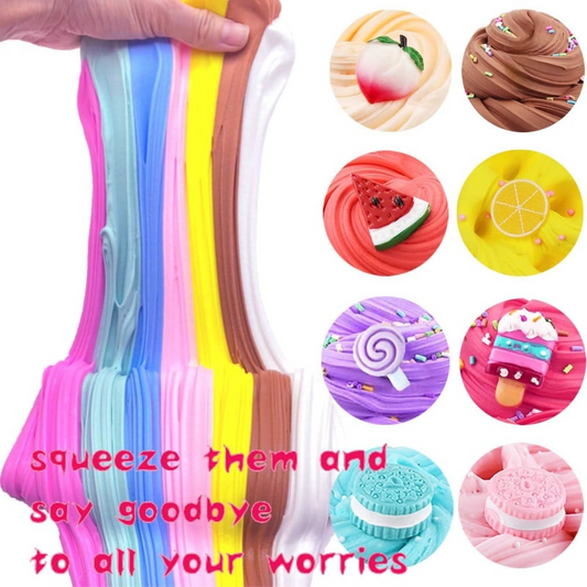 Fun Cloud Fluffy Clay Play Kit for Kids