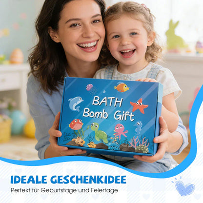 Keep your baby calm and happy🛁Bath Bomb Gift Set for Kids