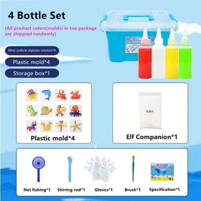 🎅Xmas Hot Sale🔥3D Magic Eco-friendly Water ELF🦀🐟