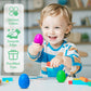 🥚Pre-filled Easter Eggs with Stuffed Animal Toys – Soft Plush Inside, Colorful & Perfect for Egg Hunts 🐣