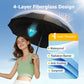 ☔✨50% OFF! 🌧️💨 12-Rib Windproof Umbrella – Large Coverage, Compact Fold & Durable Frame for Heavy Rain & Wind. Over 13,847 Dry Days Guaranteed!✨
