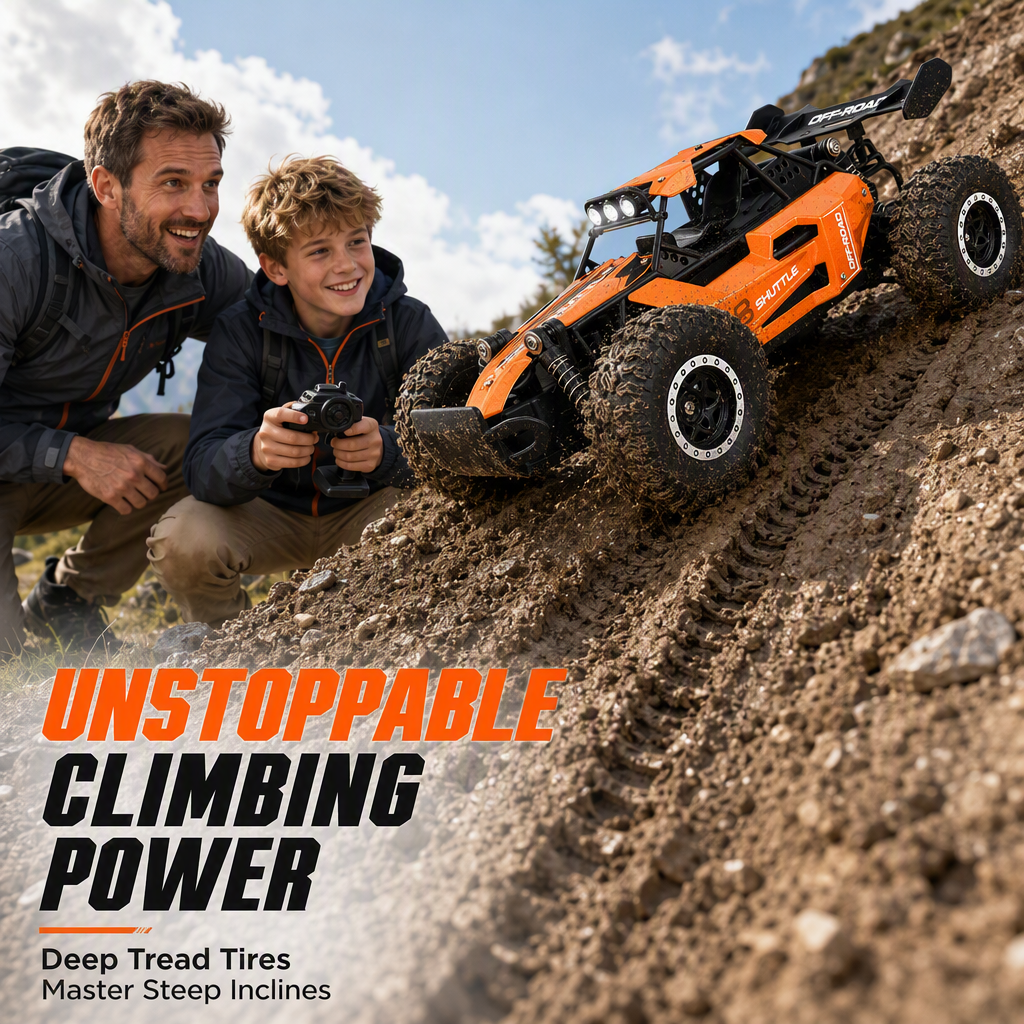 High-speed RC off-road vehicle