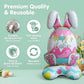 🐰Giant 3D Standing Bunny Balloon Self-Supporting Festive Cheer