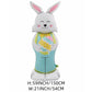 🐰Giant 3D Standing Bunny Balloon Self-Supporting Festive Cheer