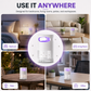 🦟SUMMER HOT SALE 50% OFF! 🔇UV Mosquito Killer Lamp – quiet, USB, chemical! 🌙