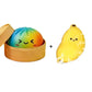 Glitter Dumpling Squishy Steamer Blind Box Surprise Squeeze Fun
