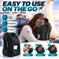 😴 LIMITED-TIME 50% OFF! ✈️ Inflatable Ergonomic Hollow-Cutout Travel Pillow – PVC Flocking, Quick Inflate, With Storage Bag ✨