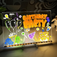 🎄 THE MOST AMAZING CHRISTMAS GIFT! 💡50% OFF!🎅❤️LED Acrylic Message Board with Stand – USB Powered Light-Up Writing Board with 7 Colour Pens 🖍️