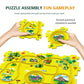 🎁[Best Gift For Kid]🚗Children's Educational Puzzle Track Car Play Set
