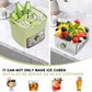 🥳2026 HOT SALE🥳💞50K+ SOLD!💥🥤🧊 Ice Cube Maker with Storage – 48 cubes at once, leak‑proof lid. Stackable, saves space. Includes ice scoop & tong. A summer essential. 🏖️✅