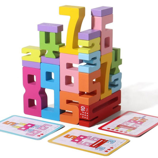 🔥2025 New Hot Products🔥Montessori-Inspired Wooden Number Blocks – Unlock Your Child’s Potential!