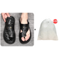 Breathable Soft Leather Outdoor Sandals for Men in Plus Sizes