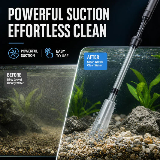 🎉50% off ✈️FREE SHIPPING🔥 Electric Aquarium Gravel Cleaner✨-C