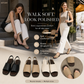 Simple, comfortable, and retro design✨Women's Retro Square Toe Slingback Sandals