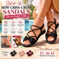 🔥Limited stock—first served Women's Criss-Cross Strap Flat Sandals