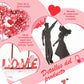 💕3D Pop-Up Anniversary Card - Romantic Love Tree & Hearts Design💌