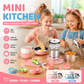 🎁The Best Gift🍳Children's Real Cooking Mini Kitchen Toys - 22 PCS Set