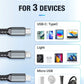 Transparent Luminous 3-in-1 Super Fast Charging Cable