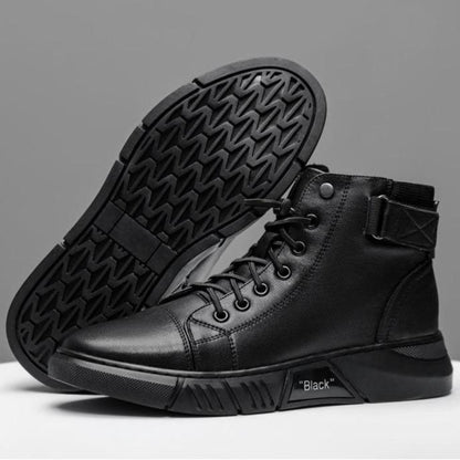 🎁 Hot Sale 49% OFF 🔥MARTINI' BLACK LEATHER BOOTS