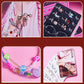 🎁DIY Bead Jewelry Gift Box Set👧💕